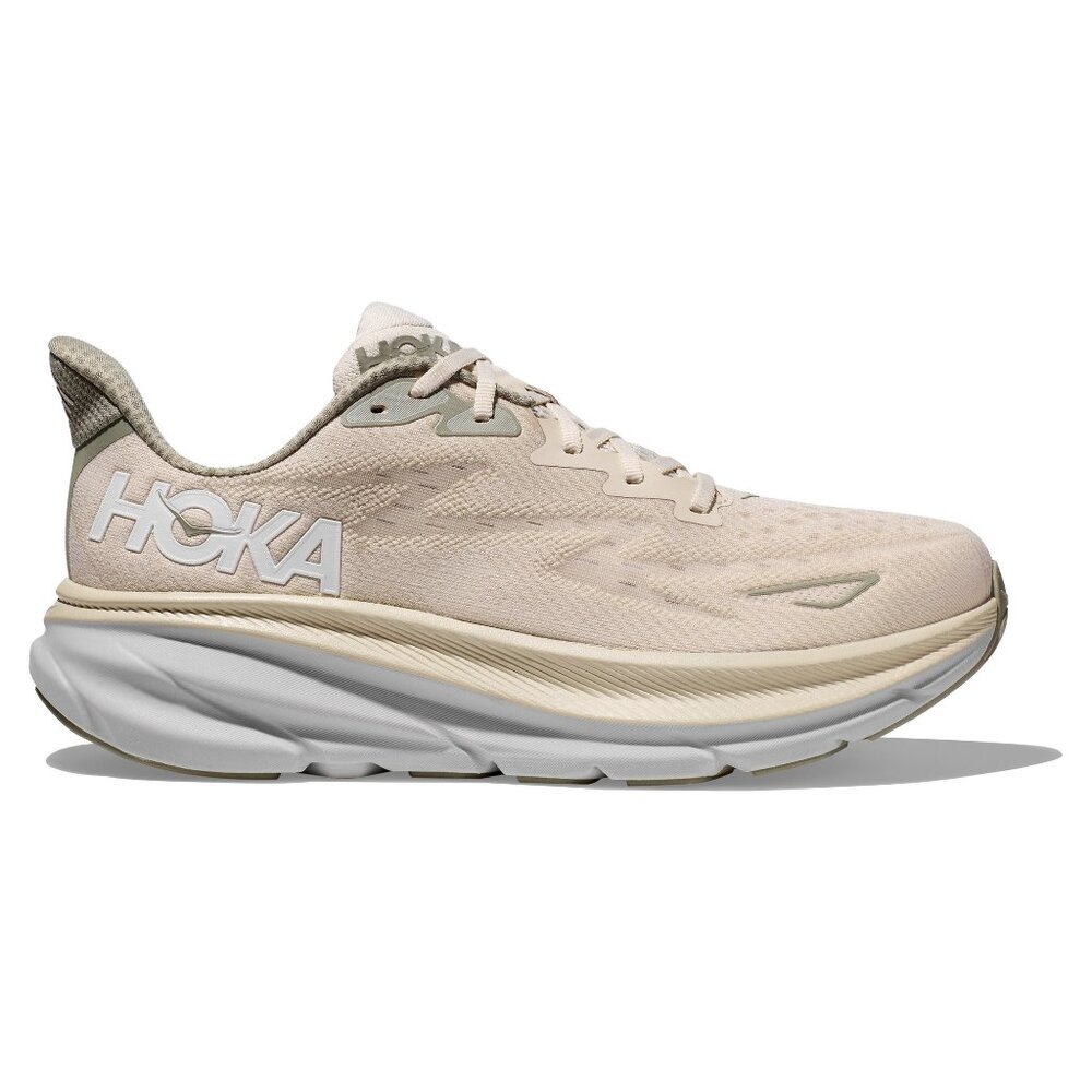 Men's HOKA Clifton9  - Color: Oat Milk / Barley - NEW IN BOX - Picture 5 of 12